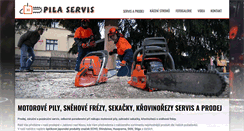 Desktop Screenshot of pilaservis.cz