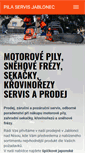 Mobile Screenshot of pilaservis.cz